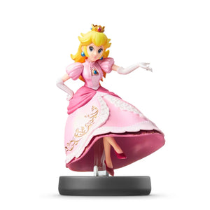 Amiibo - Peach (Super Smash Bros.) - Super Retro