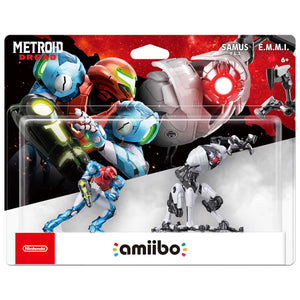 Amiibo - Samus & E.M.M.I (Metroid Dread) - Super Retro