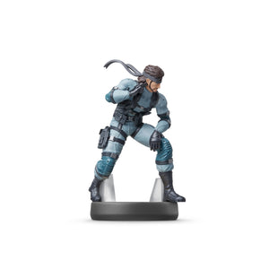 Amiibo - Snake (Super Smash Bros.) - Super Retro