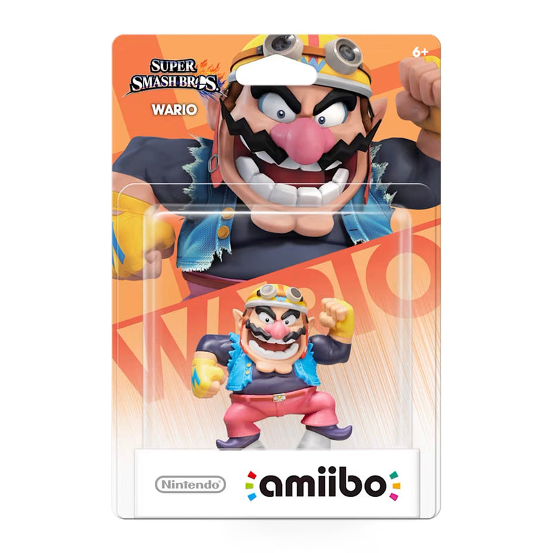 Amiibo - Wario (Super Smash Bros.) - Super Retro