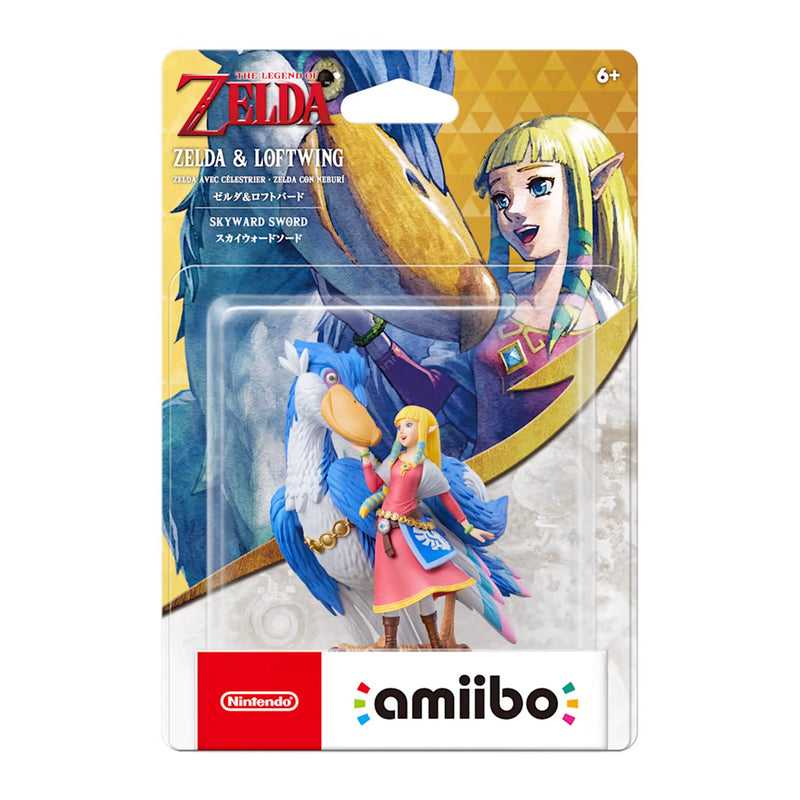 Amiibo - Zelda & Loftwing (Skyward Sword) - Super Retro