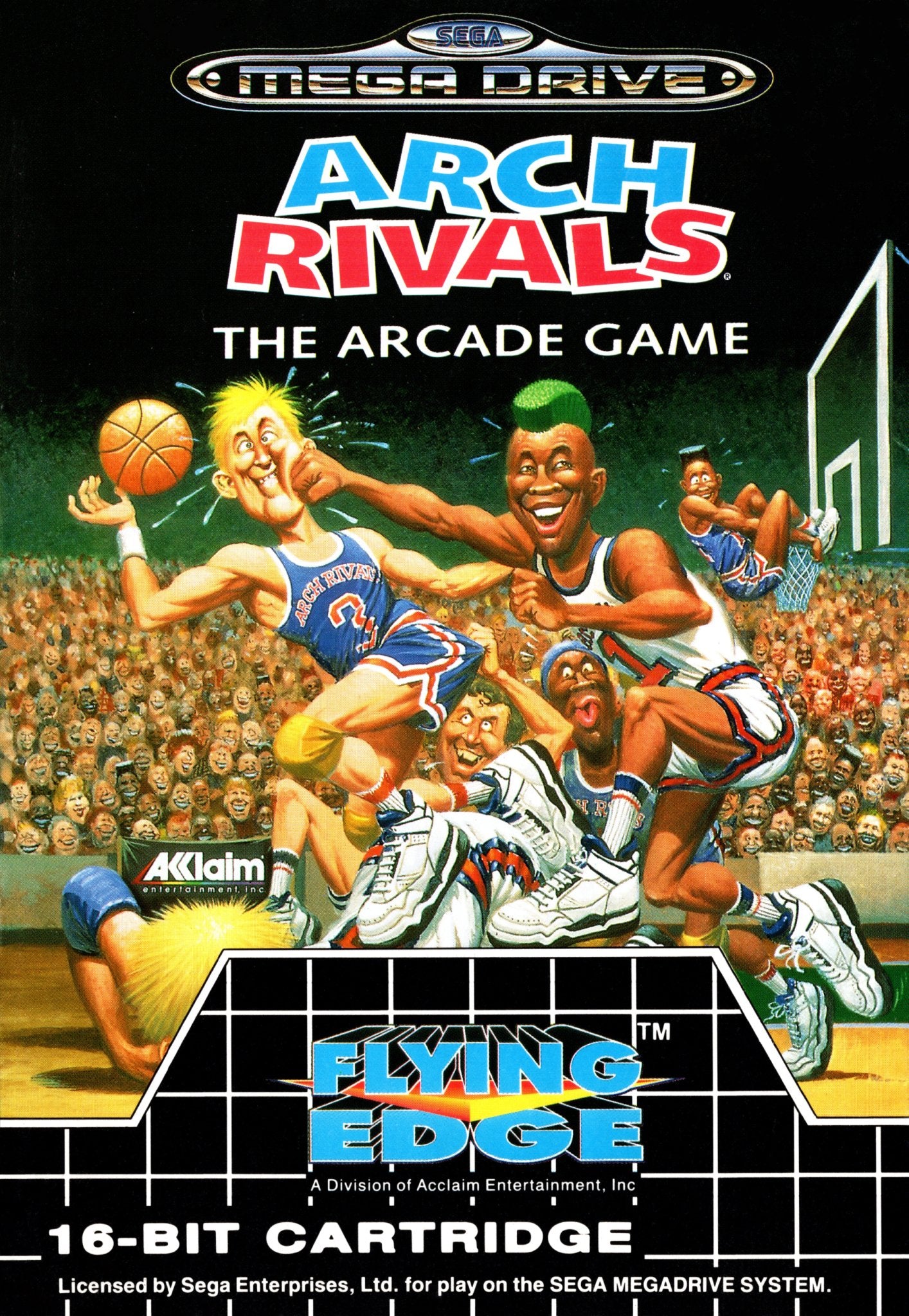 Mega Rivals Arch Rivals The Arcade Game - Mega Drive - Super Retro - Mega Drive