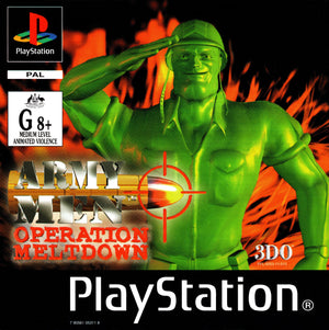 Army Men: Operation Meltdown - PS1 - Super Retro