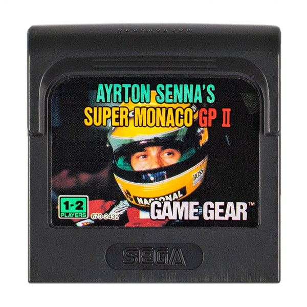 Ayrton Senna’s Super Monaco GP II - Game Gear - Super Retro