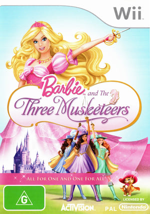 Barbie and the Three Musketeers - Wii - Super Retro