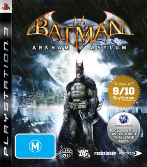 Batman: Arkham Asylum - PS3 - Super Retro