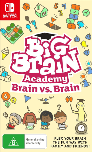 Big Brain Academy: Brain vs. Brain - Switch - Super Retro
