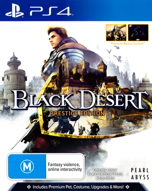 Black Desert: Prestige Edition - PS4 - Super Retro