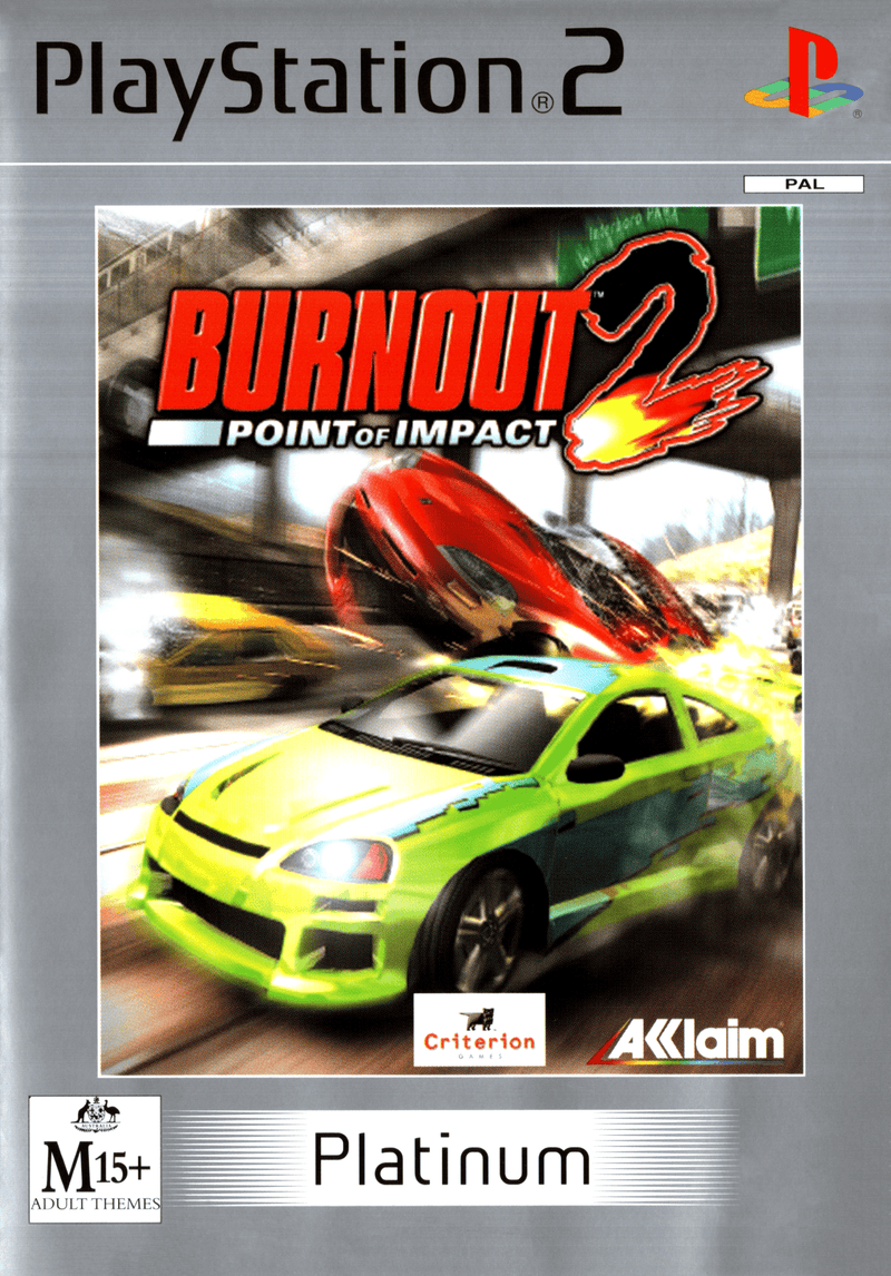 Burnout 2: Point of Impact - PS2 - Super Retro