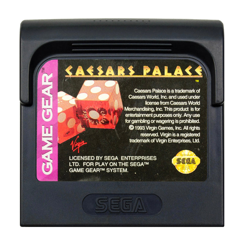 Caesars Palace - Game Gear - Super Retro