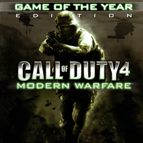 Call of Duty 2024 4 Modern Warfare Game of the Year Edition for Xbox 360