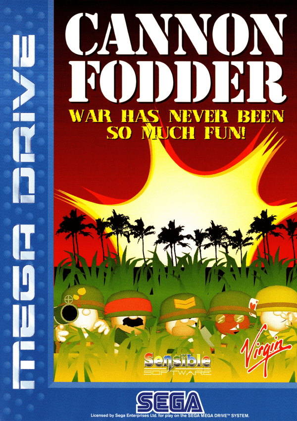 Cannon Fodder - Mega Drive - Super Retro