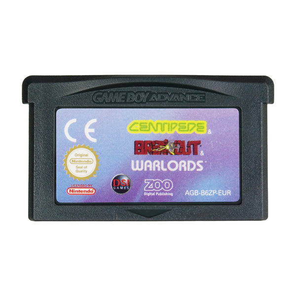 Centipede / Breakout / Warlords - GBA