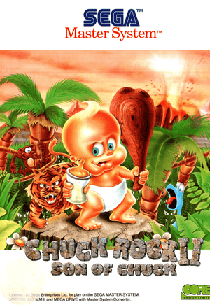 Chuck Rock II: Son of Chuck - Master System - Super Retro
