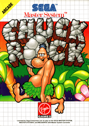 Chuck Rock - Master System - Super Retro
