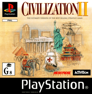 Civilization II - PS1 - Super Retro