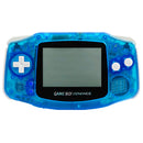 Console - Game Boy Advance (Laminated BACKLIT) (New Generic Shell - Clear Blue) - Super Retro