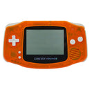 Console - Game Boy Advance (Laminated BACKLIT) (New Generic Shell - Clear Orange) - Super Retro