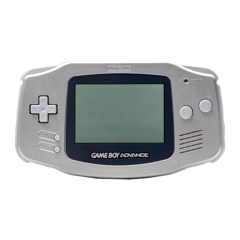 Gameboy Silver Console - Game Boy Advance (Silver) - Super Retro - Game Boy Advance