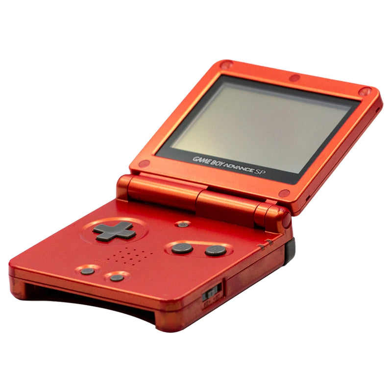 Console Game Boy Advance SP (Flame Red) Super Retro Game