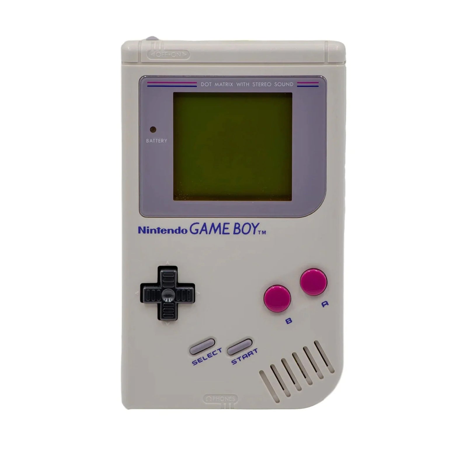 Console - Game Boy Classic (Off-White - Grey) - Super Retro - Game Boy
