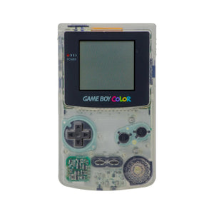 Console - Game Boy Color (Neotones Ice - Clear) - Super Retro