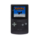 Console - Game Boy Color (New Generic Shell - Black) (BACKLIT) - Super Retro