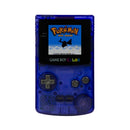 Console - Game Boy Color (New Generic Shell - Royal Blue) (BACKLIT) - Super Retro