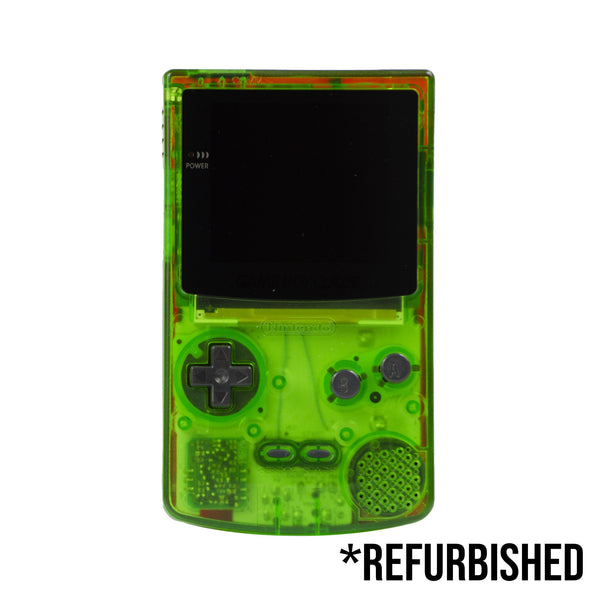 Console - Game Boy Color (New Generic Shell - Strawberry) (BACKLIT) - Super Retro