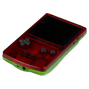 Console - Game Boy Color (New Generic Shell - Watermelon) (BACKLIT) - Super Retro