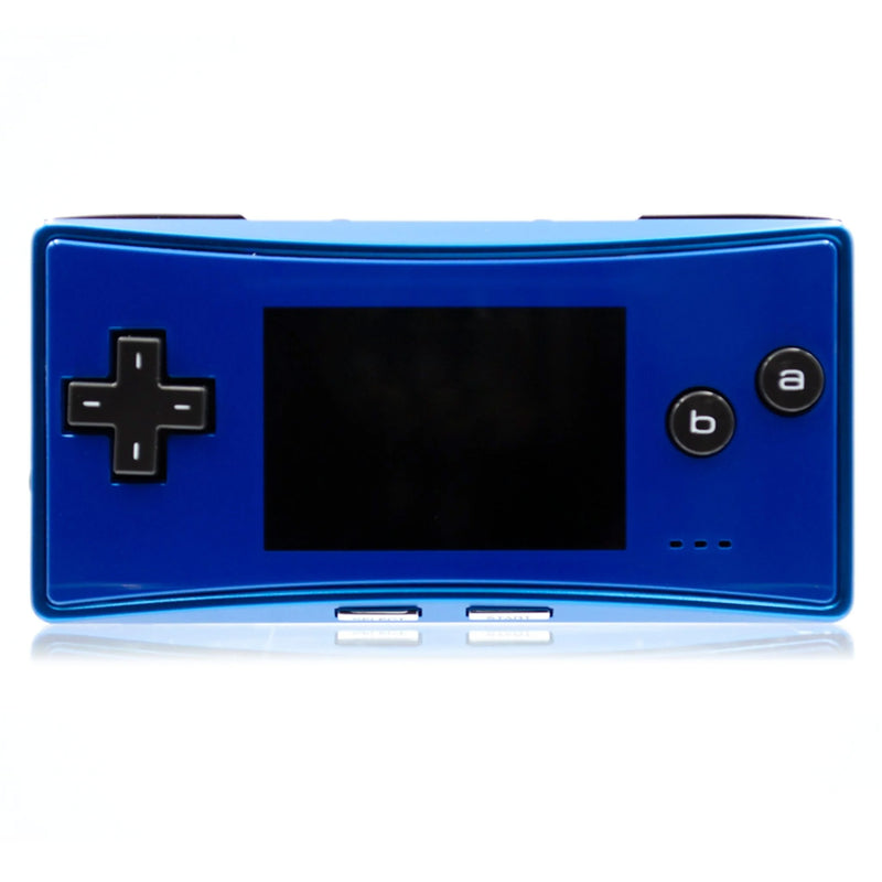 Console - Game Boy Micro (Blue) - Super Retro - Game Boy Advance