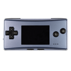 Console - Game Boy Micro (Pearl Blue) - Super Retro