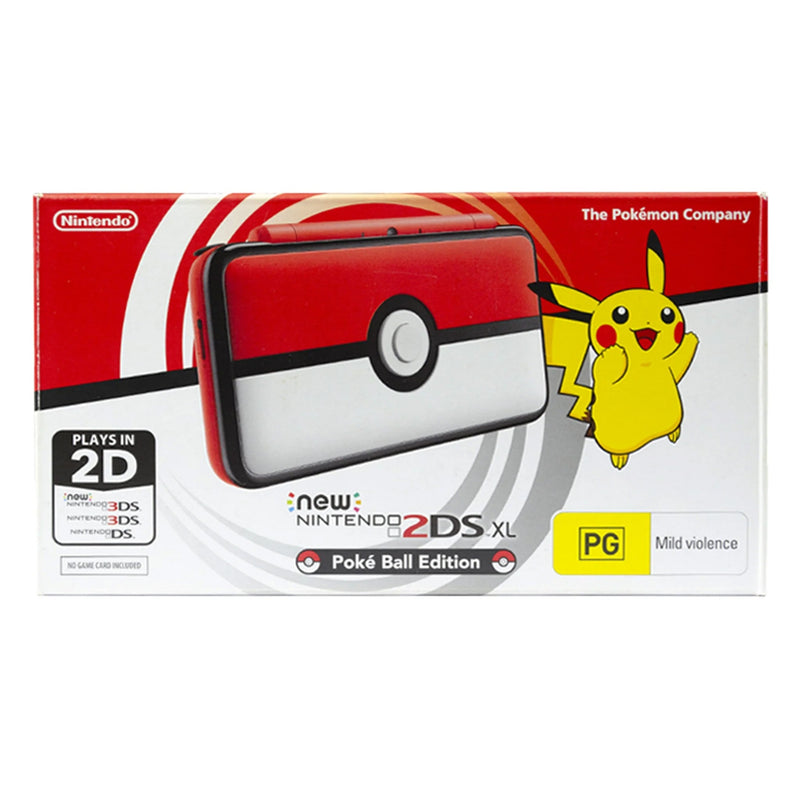 Console - New 2DS XL (Pokeball Edition) - Super Retro