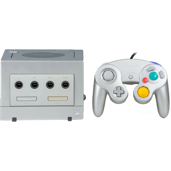 Console - Nintendo GameCube (Silver) - Super Retro