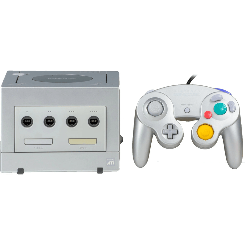 Console - Nintendo GameCube (Silver) - Super Retro