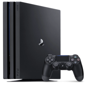 Console - PlayStation 4 Pro 1TB (Black) - Super Retro