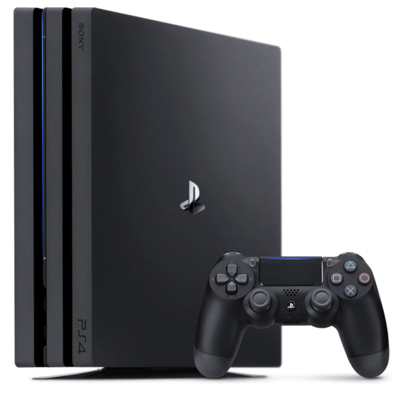 Console - PlayStation 4 Pro 1TB (Black) - Super Retro