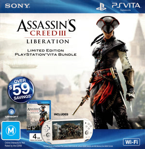 Console - PS VITA (Assassin's Creed III: Liberation Limited Edition Vita Bundle) - Super Retro