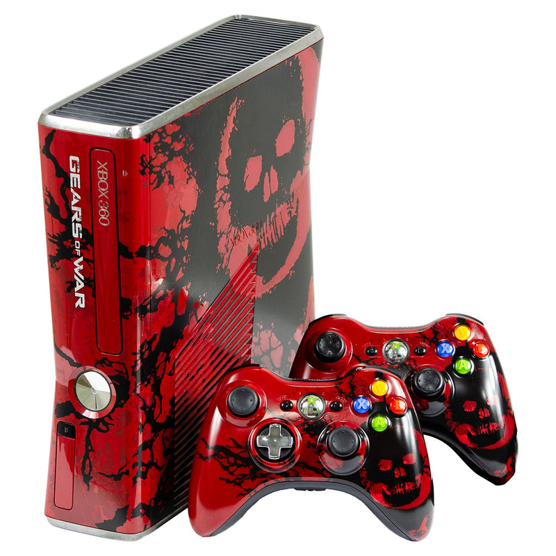 Microsoft Xbox 360 Gears of War Airbrush Console DE Microsoft Xbox 360 Gears of War Airbrush Console DE