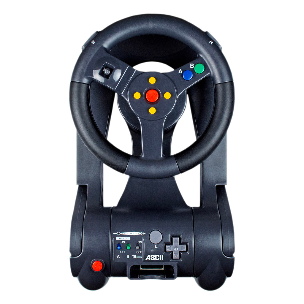 Controller - Ascii Wheel 64 - Super Retro - N64