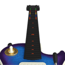 Controller - CRKD Gibson Les Paul Blueberry Burst Pro Edition for Xbox Series X|S, Xbox One, and PC - Super Retro