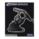 Controller - Sega Saturn Arcade Racer Steering Wheel - Super Retro