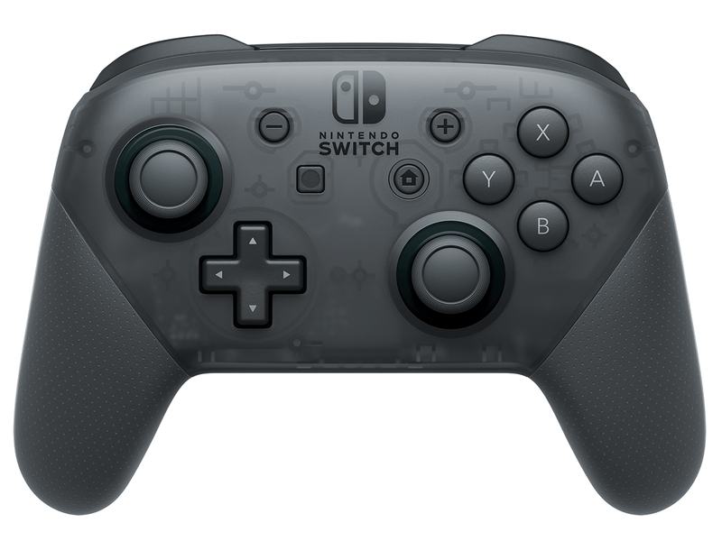 Controller - Switch Pro Controller (Black) - Super Retro