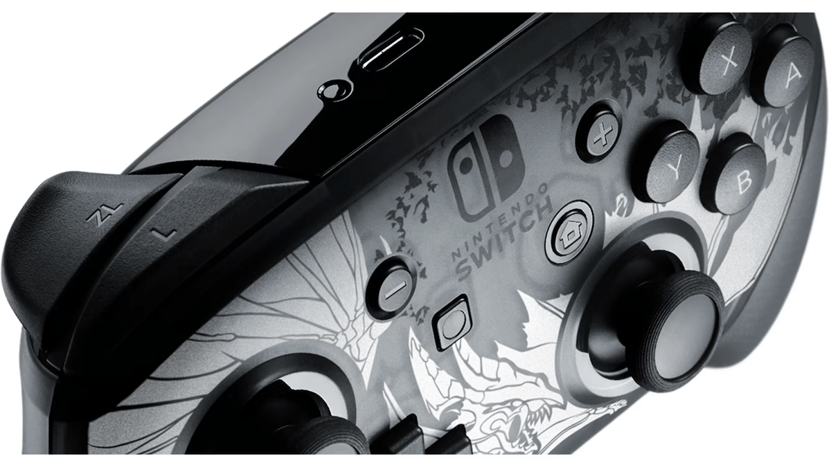 Controller - Switch Pro Controller (Monster Hunter Rise: Sunbreak ...