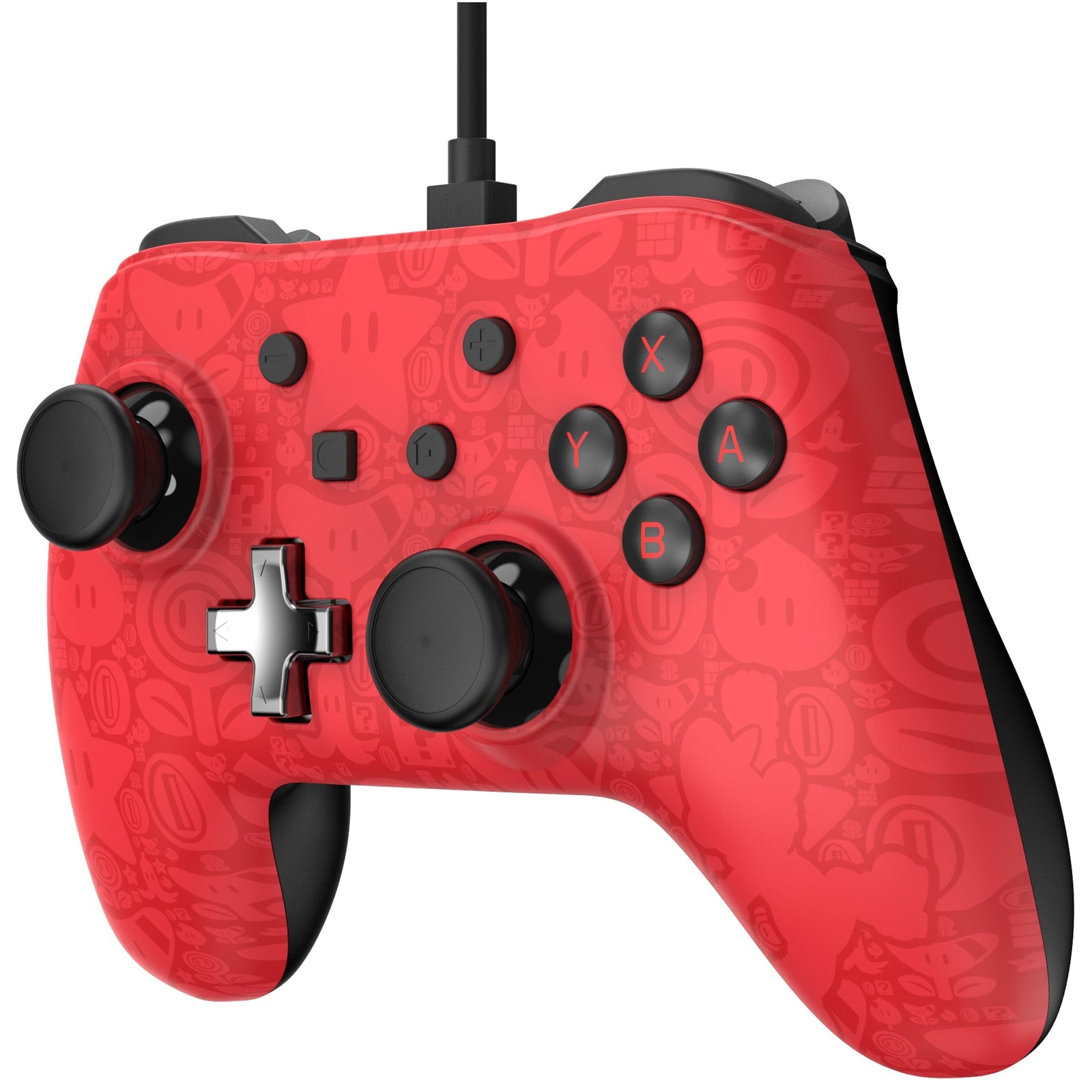 Controller - Switch (Wired Controller Plus - Super Mario) - Super Retro ...