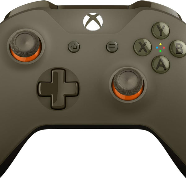 xbox wireless controller green and orange xbox one controller