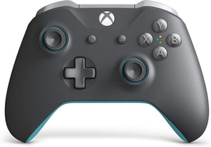 Controller - Xbox One Wireless (Grey/Blue) - Super Retro