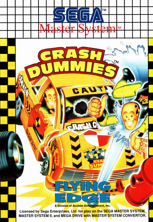 Crash Dummies - Master System - Super Retro