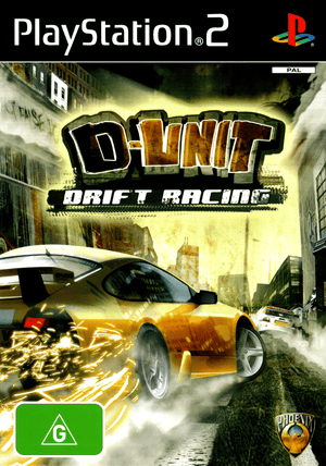 D - Unit Drift Racing - PS2 - Super Retro