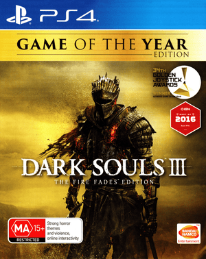 Dark Souls III: The Fire Fades Edition (Game of the Year Edition) - PS4 - Super Retro